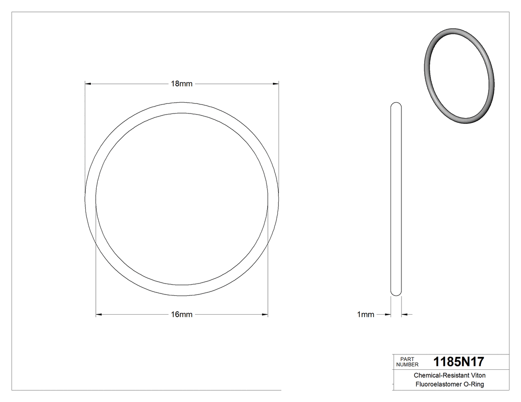 Technical drawing - 1185N17